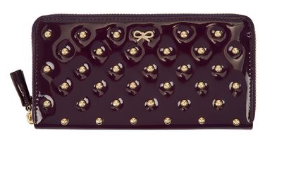 Anya Hindmarch Studded Zip Wallet, front view